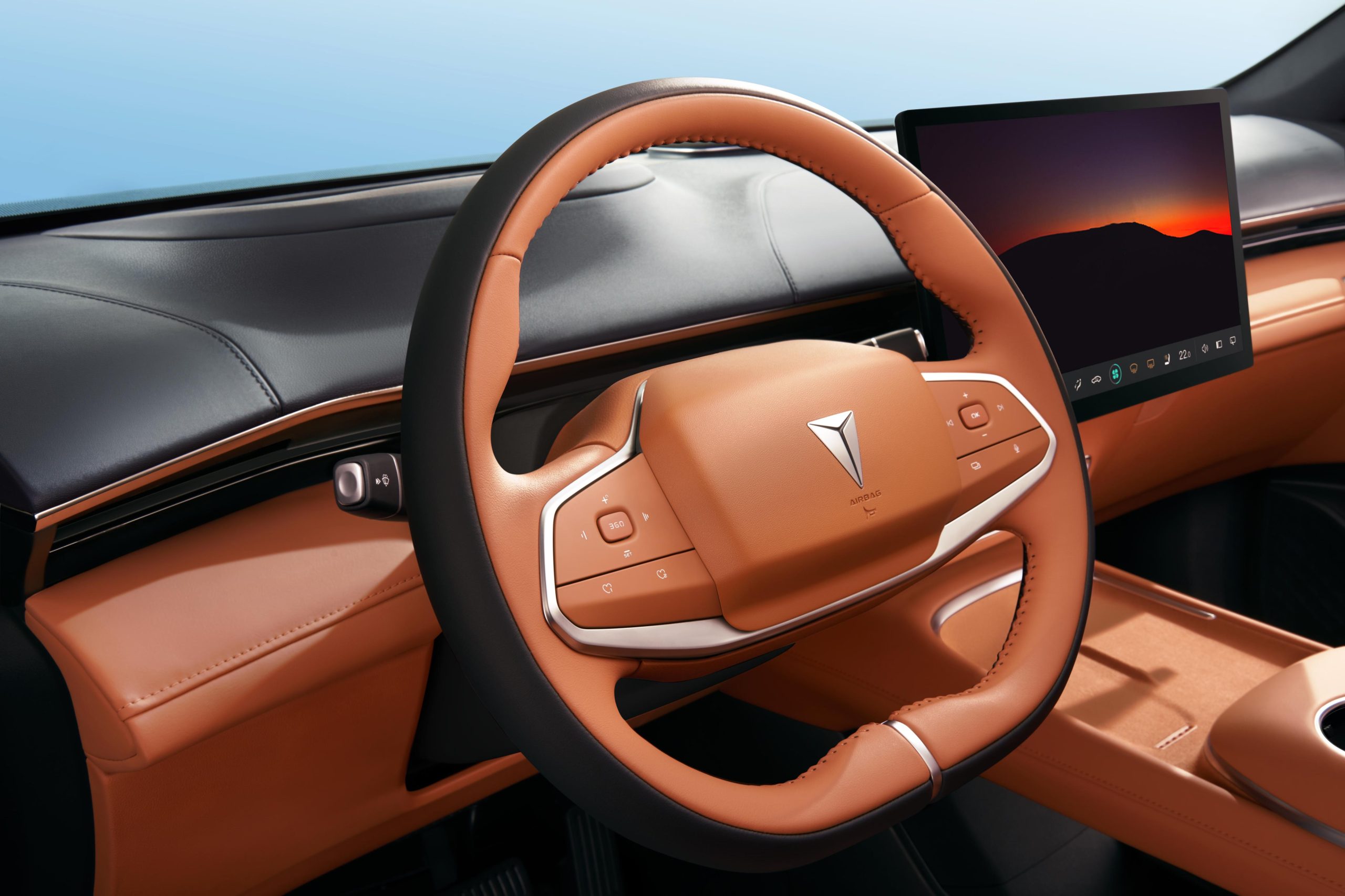 AR Head-Up Display & Sunflower Rotating Touchscreen