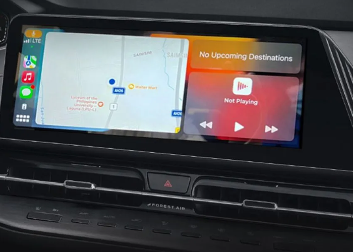 Large Central Touchscreen